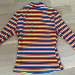 rainbow long sleeved shirt
